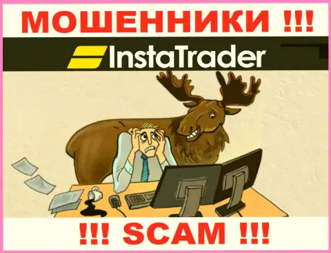 InstaTrader - internet-мошенники !!! Не ведитесь на призывы дополнительных финансовых вложений