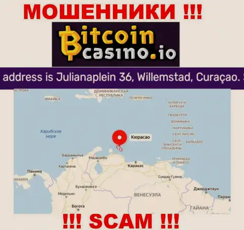 Осторожно - компания БиткоинКазино пустила корни в офшоре по адресу: Julianaplein 36, Willemstad, Curacao и лохотронит доверчивых людей