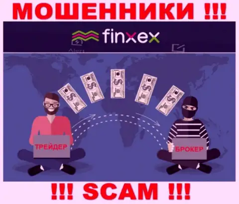 Finxex - это коварные интернет-мошенники !!! Вытягивают кровно нажитые у трейдеров хитрым образом