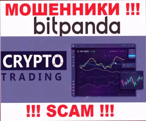 Crypto Trading - именно в указанной области орудуют профессиональные мошенники Bitpanda