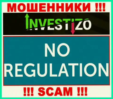 У конторы Investizo Com нет регулятора - internet мошенники беспрепятственно облапошивают наивных людей