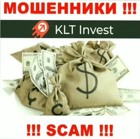 KLT Invest - КИДАЛОВО !!! Завлекают доверчивых клиентов, а после прикарманивают все их вложенные денежные средства