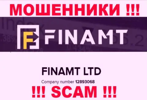Finamt Com - это ВОРЫ, принадлежат они Finamt LTD
