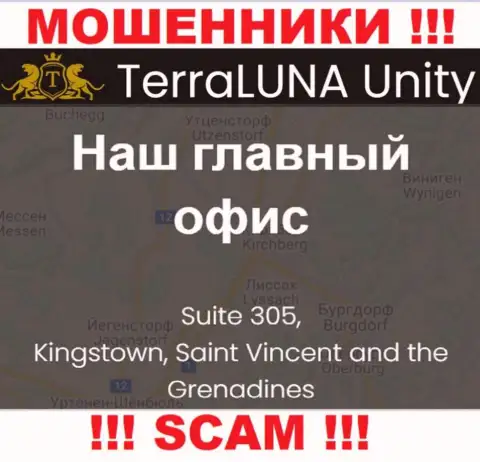 Работать совместно с компанией TerraLunaUnity не стоит - их оффшорный адрес регистрации - Suite 305, Kingstown, Saint Vincent and the Grenadines (инфа взята с их сайта)