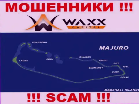 С мошенником WaxxCapital не спешите сотрудничать, они зарегистрированы в оффшоре: Majuro, Marshall Islands