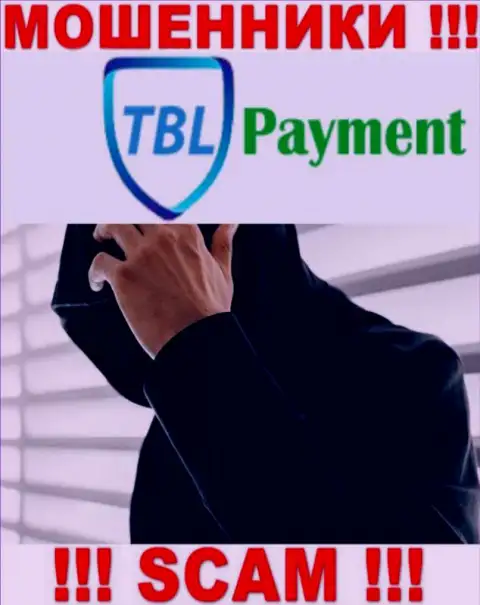 Ворюги TBL-Payment Org решили оставаться в тени, чтоб не привлекать особого внимания