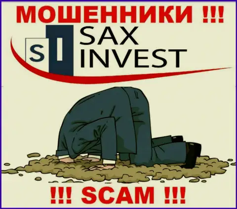 Вы не сможете вывести финансовые средства, перечисленные в компанию Sax Invest - это интернет-махинаторы ! У них нет регулятора