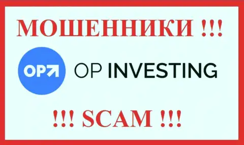 Логотип МОШЕННИКОВ OP-Investing