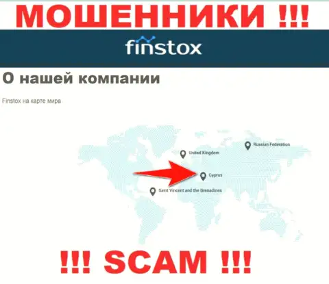 Finstox Com - это internet воры, их адрес регистрации на территории Кипр