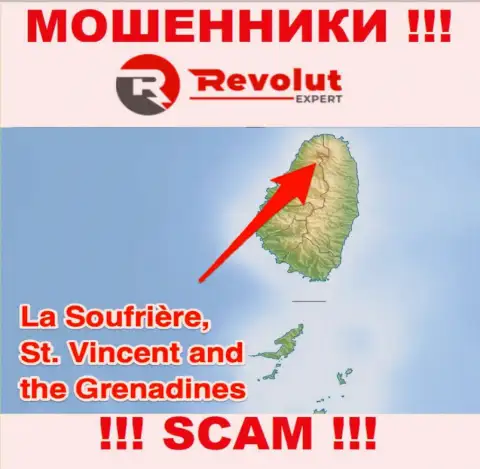 Компания RevolutExpert Ltd - это internet-жулики, базируются на территории St. Vincent and the Grenadines, а это оффшор