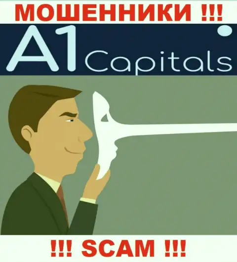 A1Capitals Com - это наглые internet обманщики !!! Выдуривают денежные активы у клиентов обманным путем