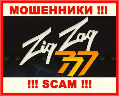 Логотип ОБМАНЩИКА Zig Zag 777