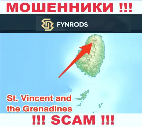 Fynrods - это КИДАЛЫ, которые зарегистрированы на территории - Сент-Винсент и Гренадины
