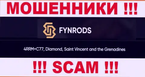 Не работайте с организацией Fynrods - можно остаться без финансовых средств, потому что они зарегистрированы в оффшоре: 4RRM+C77, Diamond, Saint Vincent and the Grenadines