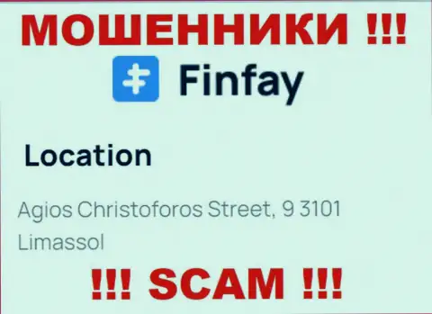 Оффшорный адрес регистрации Фин Фей - Agios Christoforos Street, 9 3101 Limassol, Cyprus