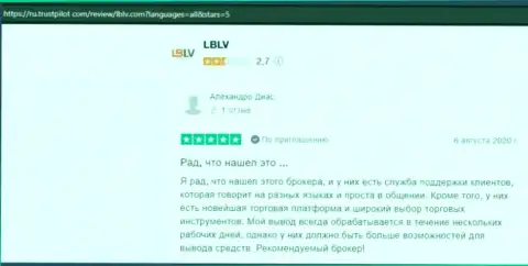 Совершение сделок на внебиржевой валютной торговой площадке ФОРЕКС с дилером LBLV Ru